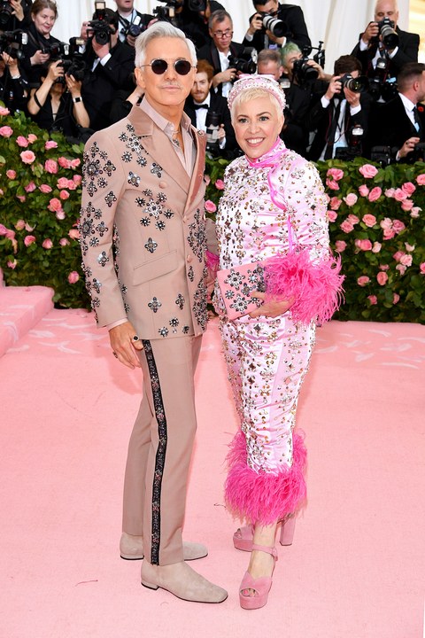 met-gala-2019-Baz-Luhrmann-and-Catherine-Martin prada